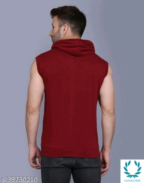 Men's Casual Hooded Tshirt - XL